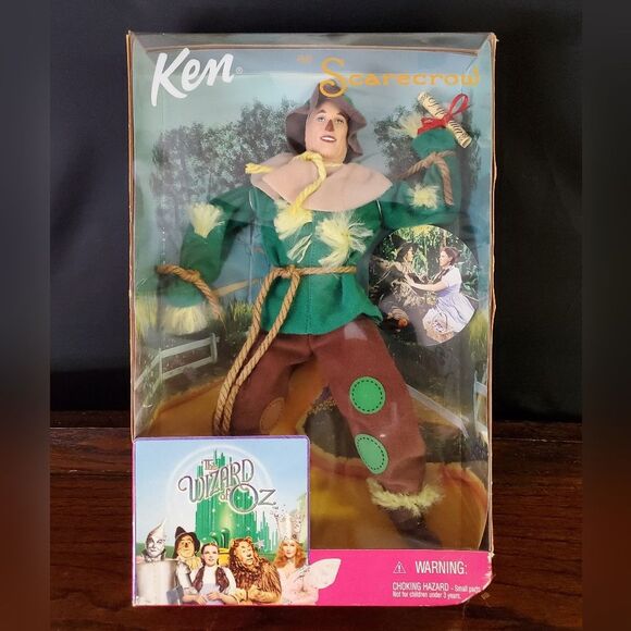 Barbie Ken as Scarecrow Wizard of Oz 1999 - Picture 1 of 10